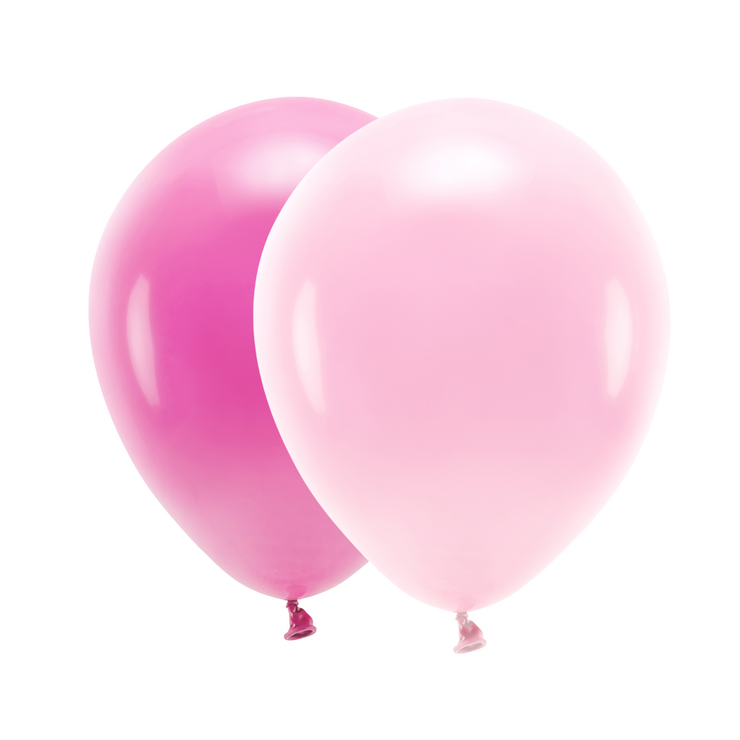 Ballongkombo Cerise & Ljusrosa, 20-pack