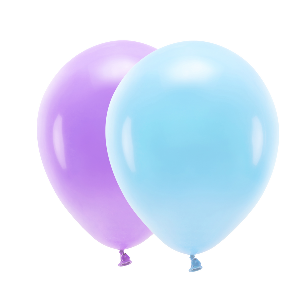 Ballongkombo Lavendel & Ljusblå, 20-pack