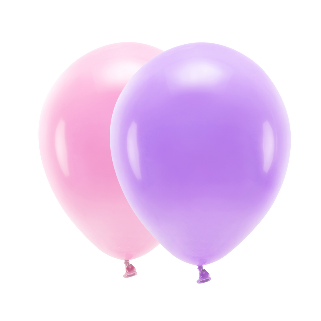 Ballongkombo Rosa & Lavendel, 20-pack