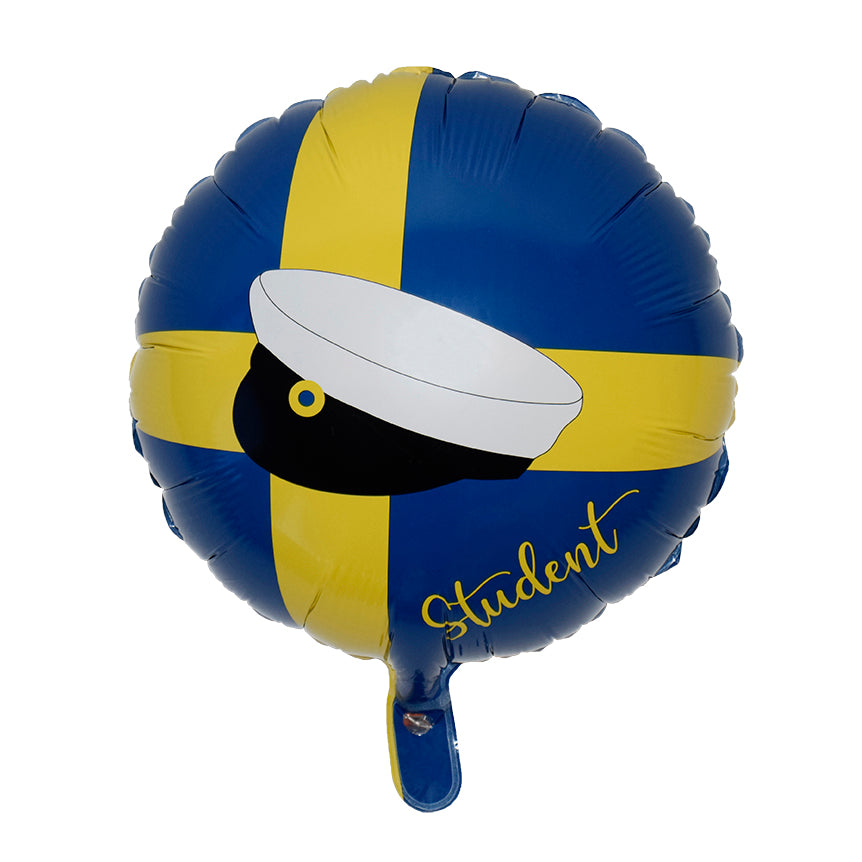 Folieballong, Student Gul och Blå