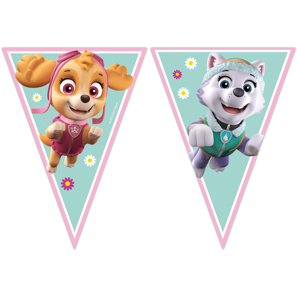 Paw Patrol Sky & Everest, Flaggirlang
