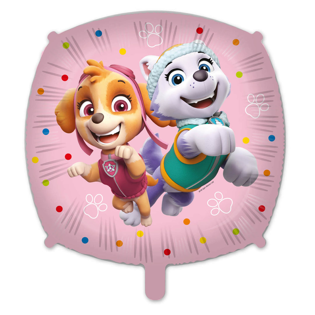 Folieballong, Paw Patrol Sky & Everest Fyrkantig