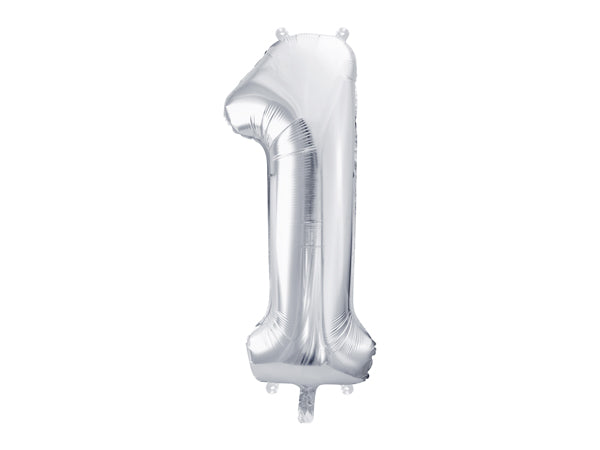 Sifferballong, Silver 86 cm