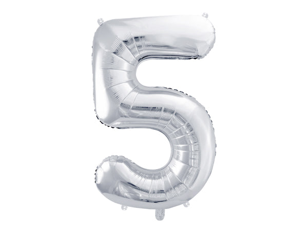 Sifferballong, Silver 86 cm