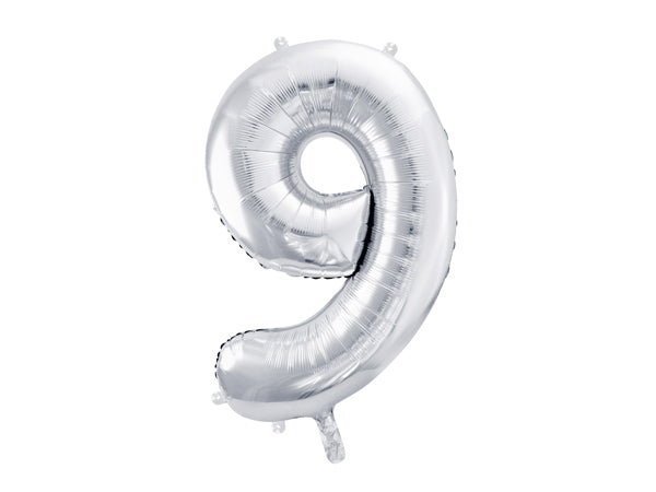 Sifferballong, Silver 86 cm