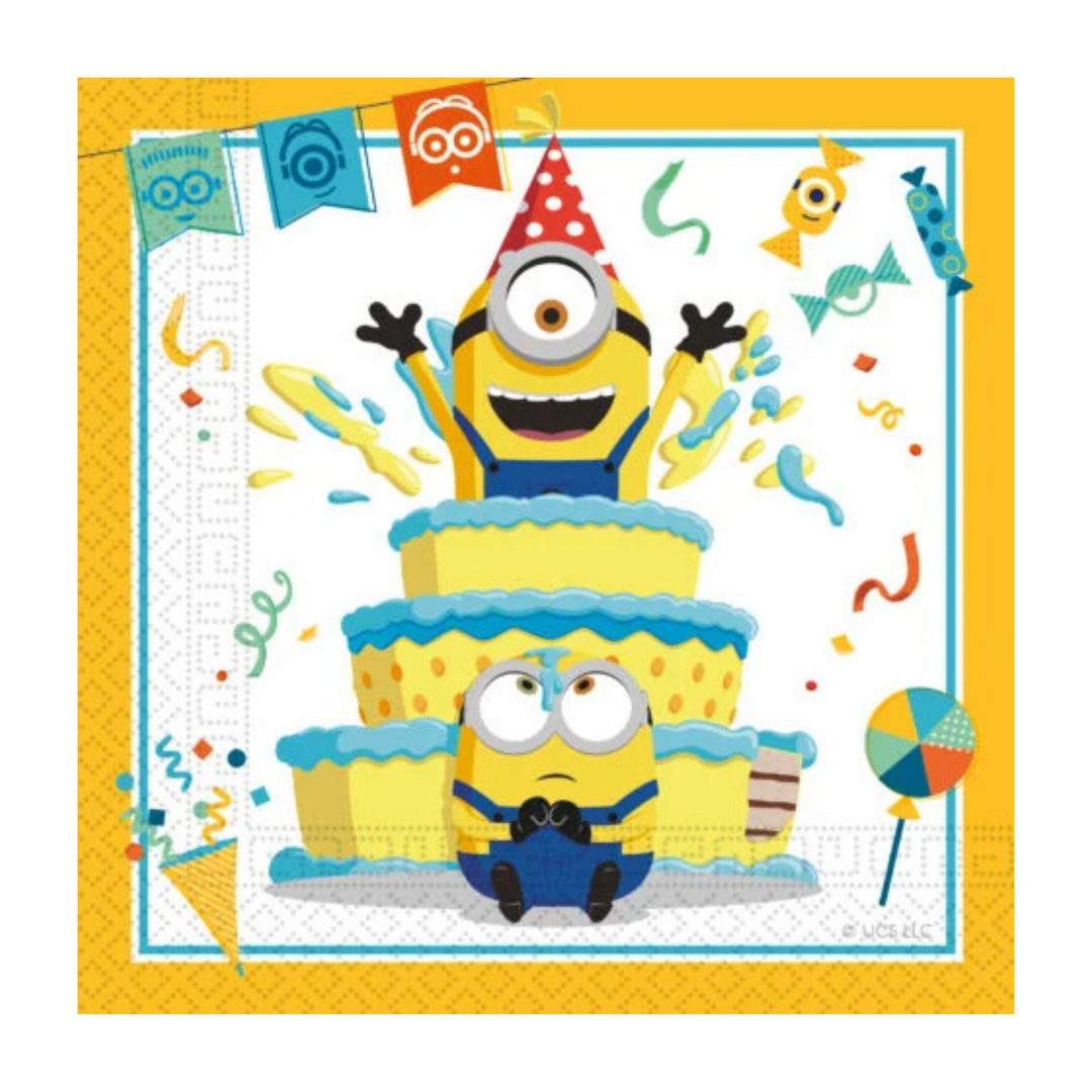 Minions, Servetter 20-pack