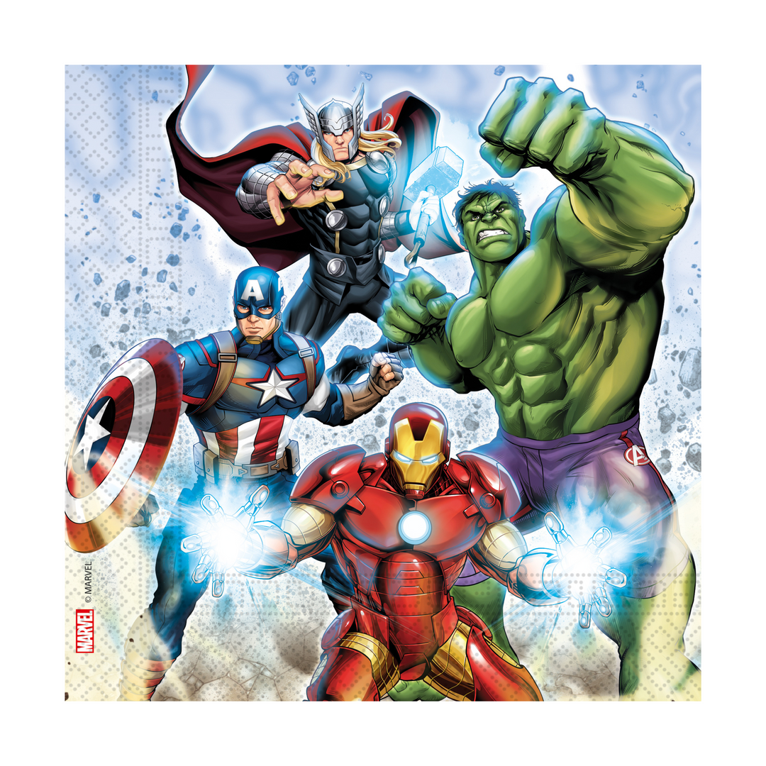 Avengers, Servetter 20-pack