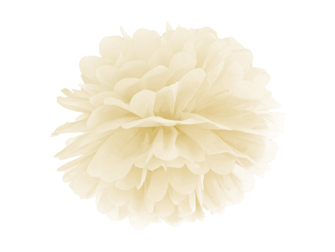 PomPom Ivory, 25 cm