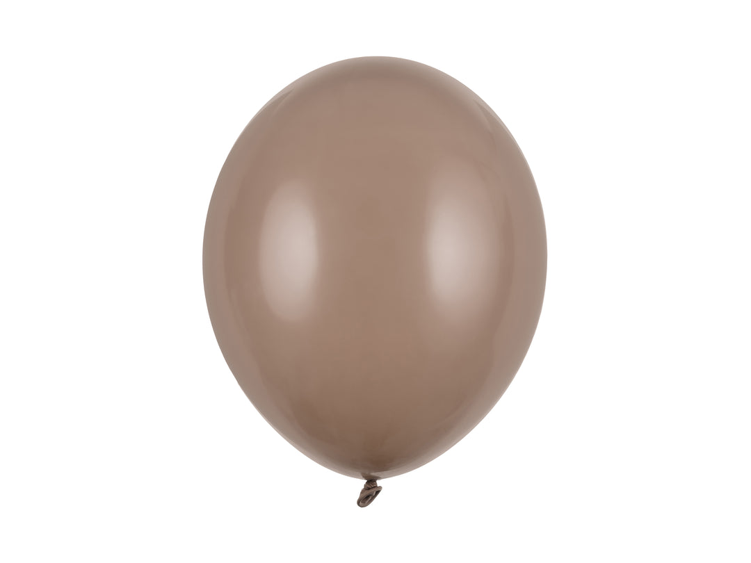 Ballonger Pastell Cappuccino, 10-pack