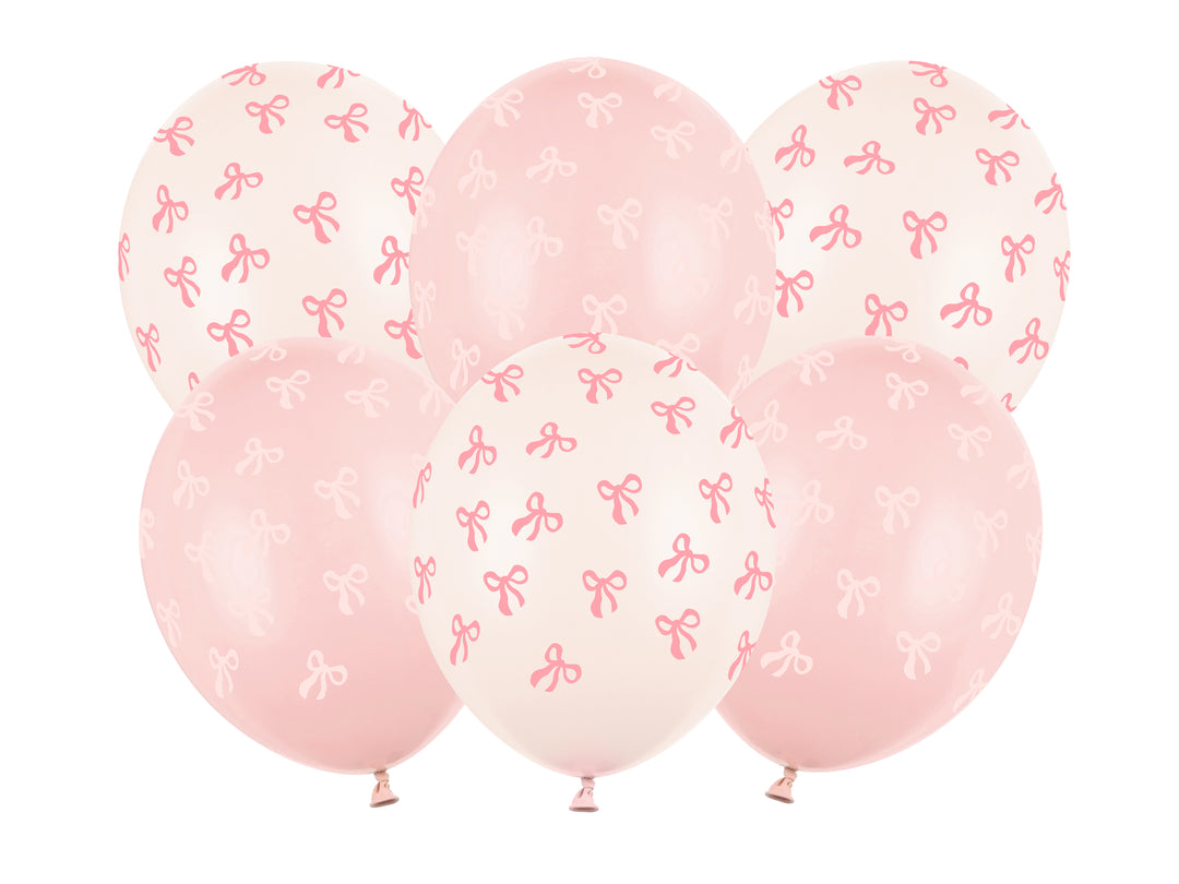 Ballonger Rosetter Rosa mix, 6-pack