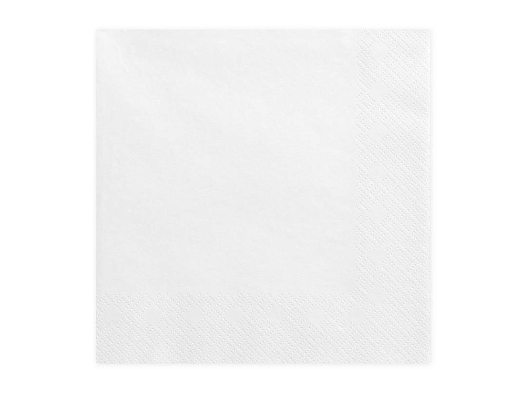 Servetter Vit, 20-pack