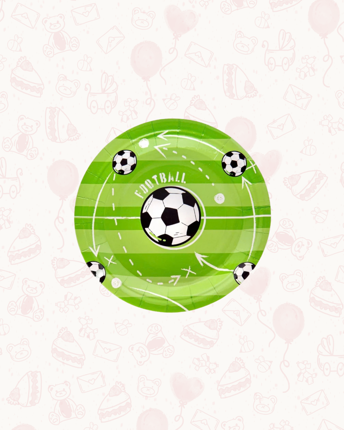 Fotboll kalas – kalasdekorationer, ballonger, dukning och kalaskit
