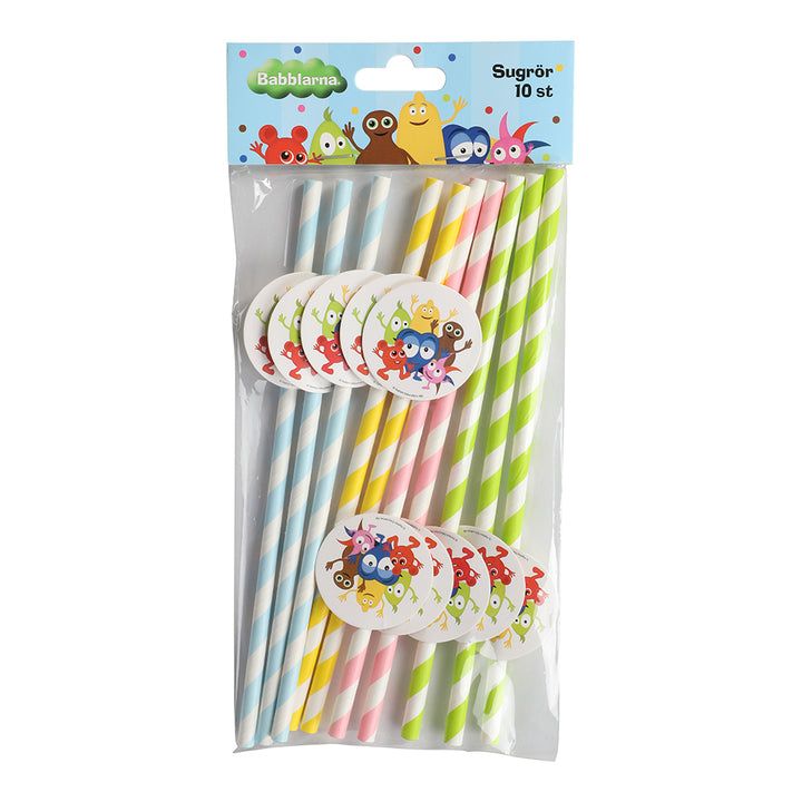 Babblarna, Sugrör 10-pack