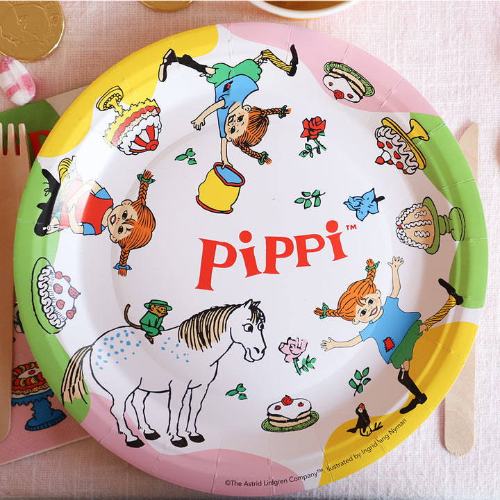 Pippi Långstrump, Tallrikar 8-pack