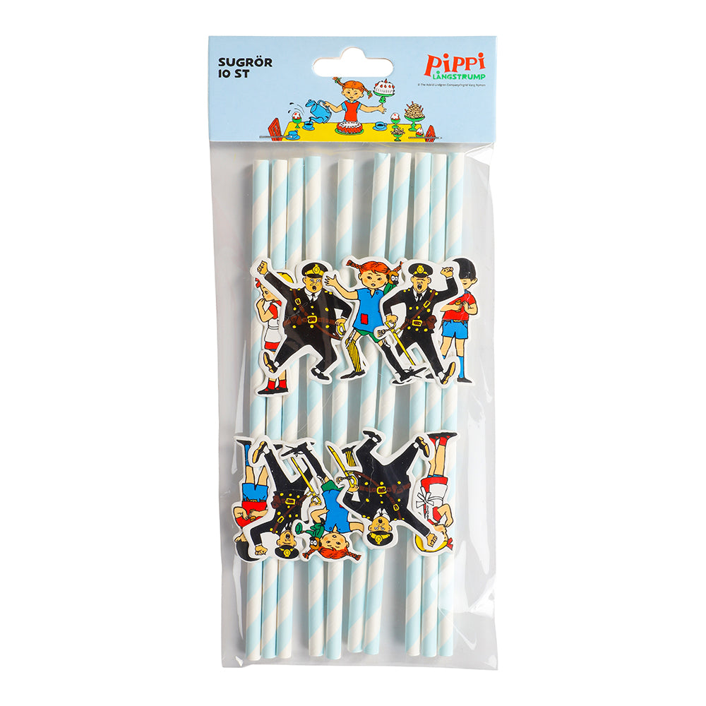 Pippi Långstrump, Sugrör 10-pack