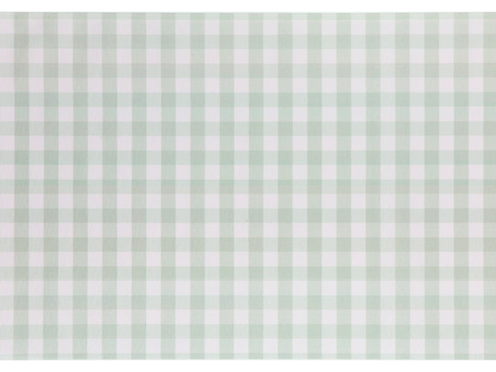 Bordslöpare Gingham Sage, 5 m