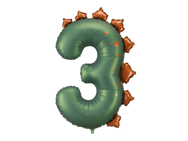 Sifferballong Dinosaurie 3 år