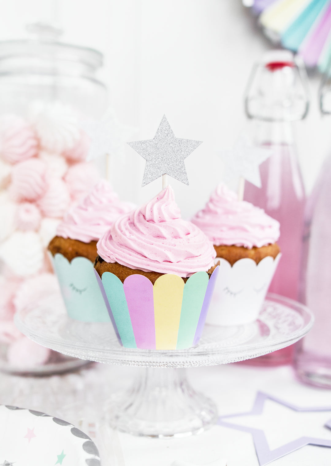 Cupcake wrappers Unicorn, 6-pack