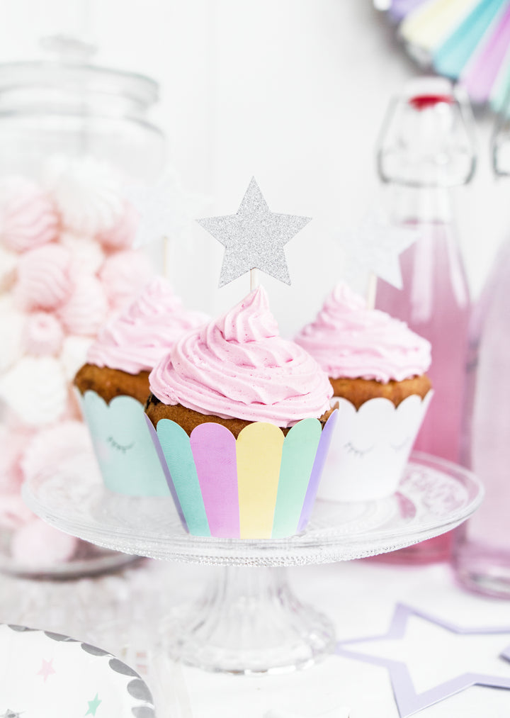 Cupcake wrappers Unicorn, 6-pack