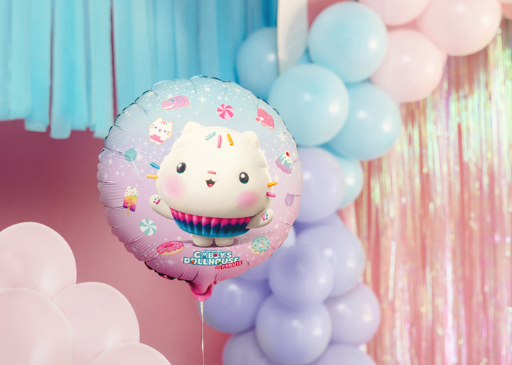 Gabby´s Dockskåp Folieballong Cakey dekorera kalas födelsedag - kalasbubblan