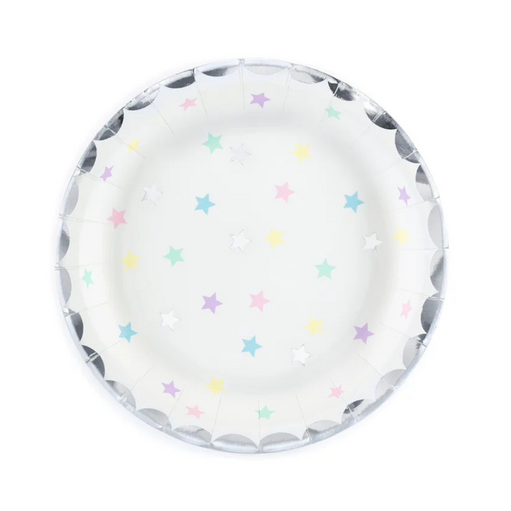 Assietter Pastell Star, 6-pack