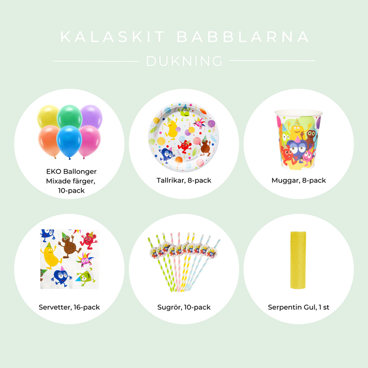 Babblarna, Kalaskit Dukning