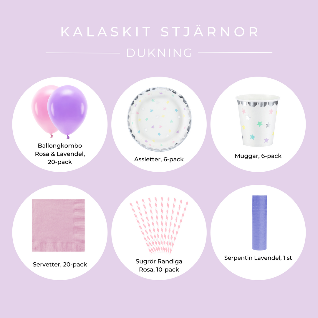 Stjärnor, Kalaskit Dukning