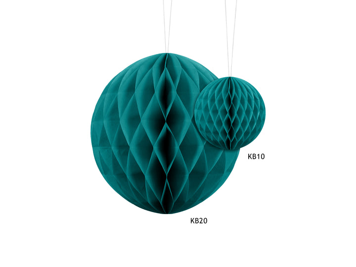 Honeycomb Mörk turkos, 10cm