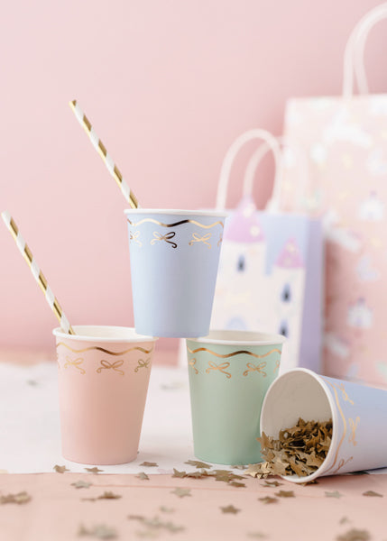 Muggar Pastell Rosett, 6-pack