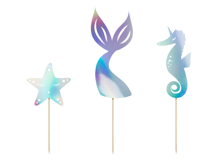 Sjöjungfru, Cake Picks 3-pack