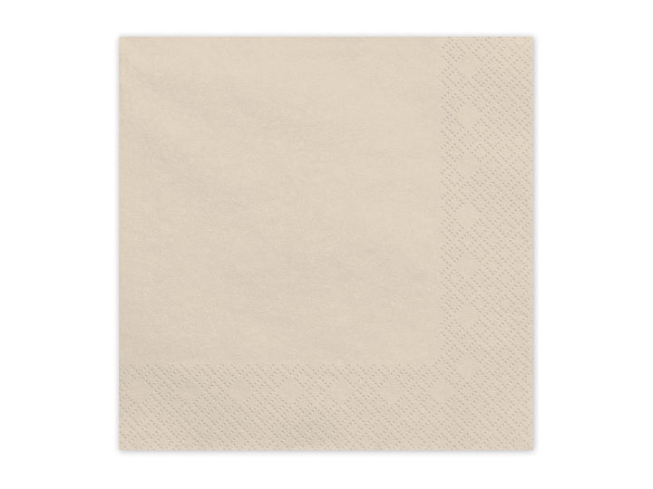 Servetter Beige, 20-pack