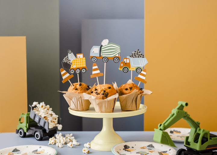 Lastbils Party, Cake Picks 6 st