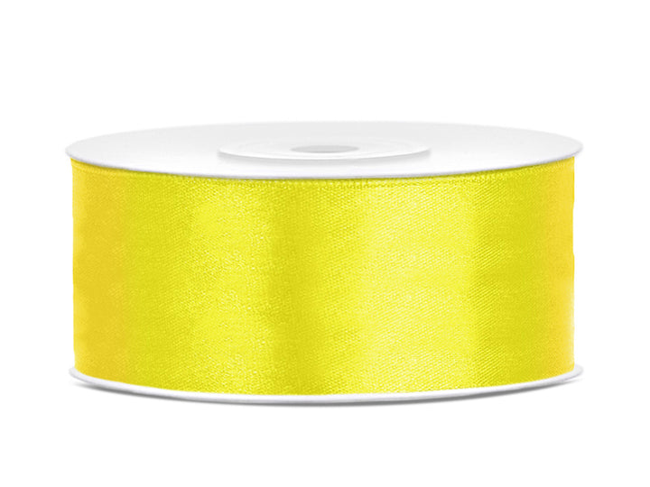 Satinband Gul, 25 m