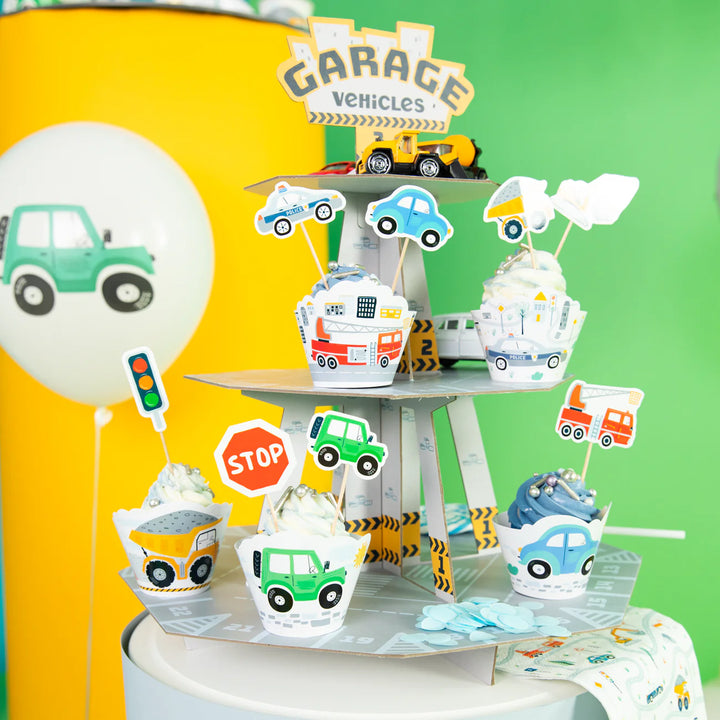 Fordon, Cupcake wrappers 6 st