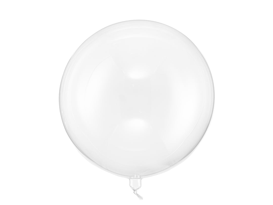 Rund transparent bubbelballong , 40 m. Passar till barnkalas och fest.