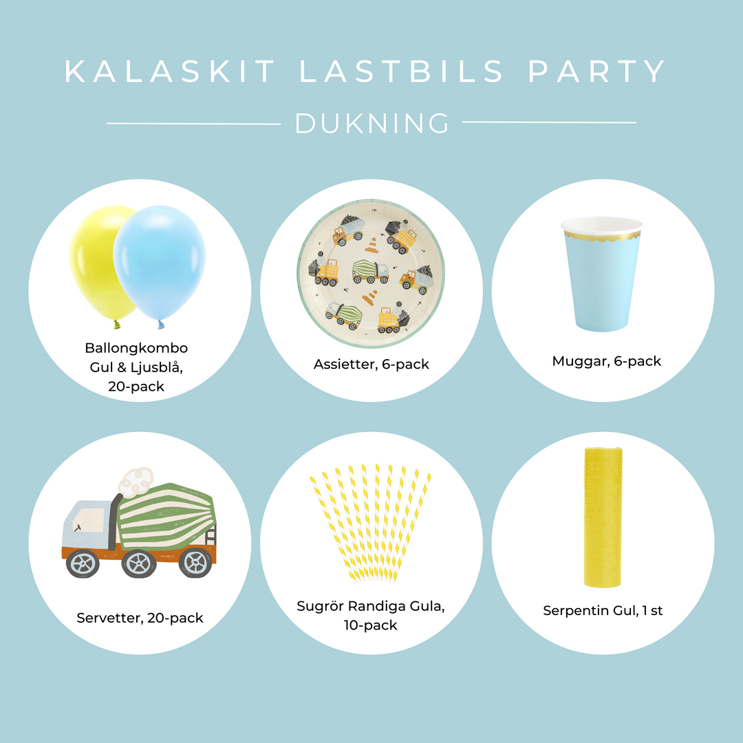 Innehållsbild Kalaskit Lastbils party