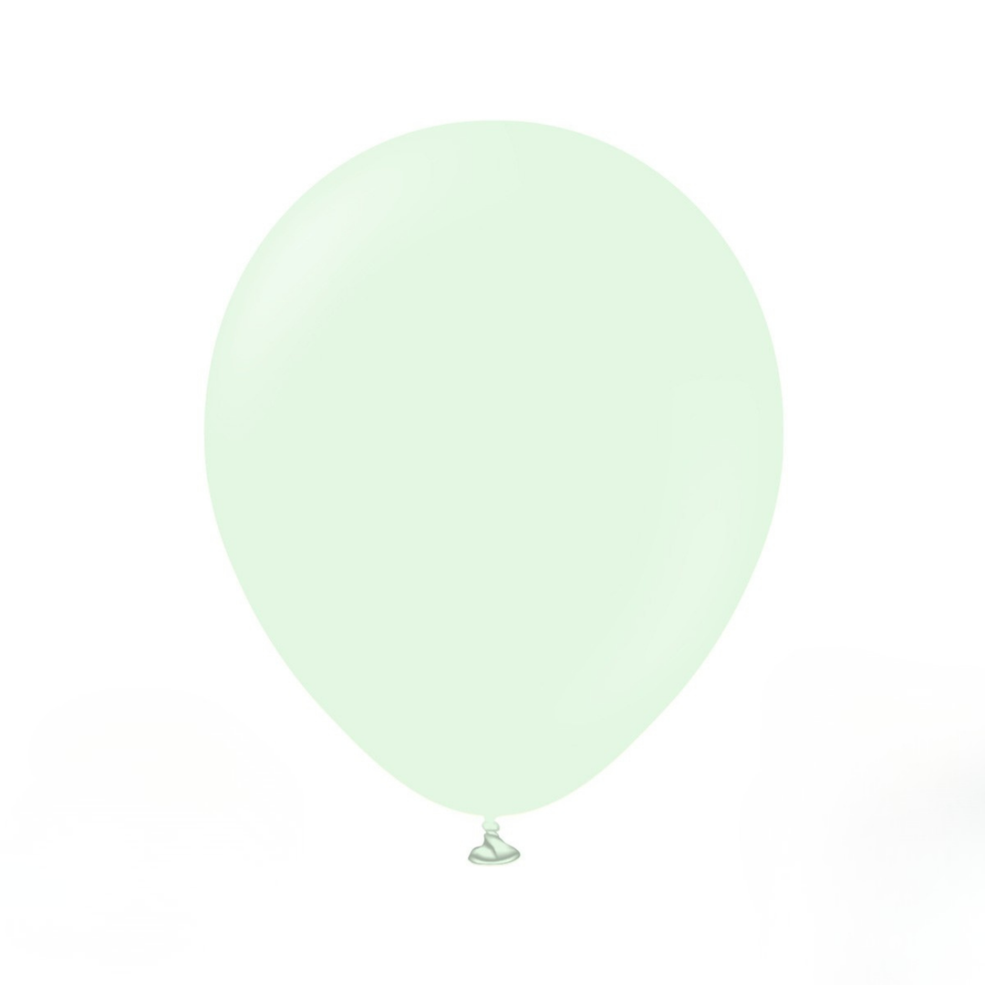 Ballonger Pale Green 45 cm, 5-pack