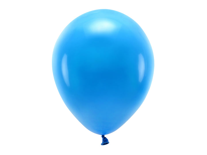 10-pack latexballonger i blå färg, 30 cm. Passar till kalas och fest.