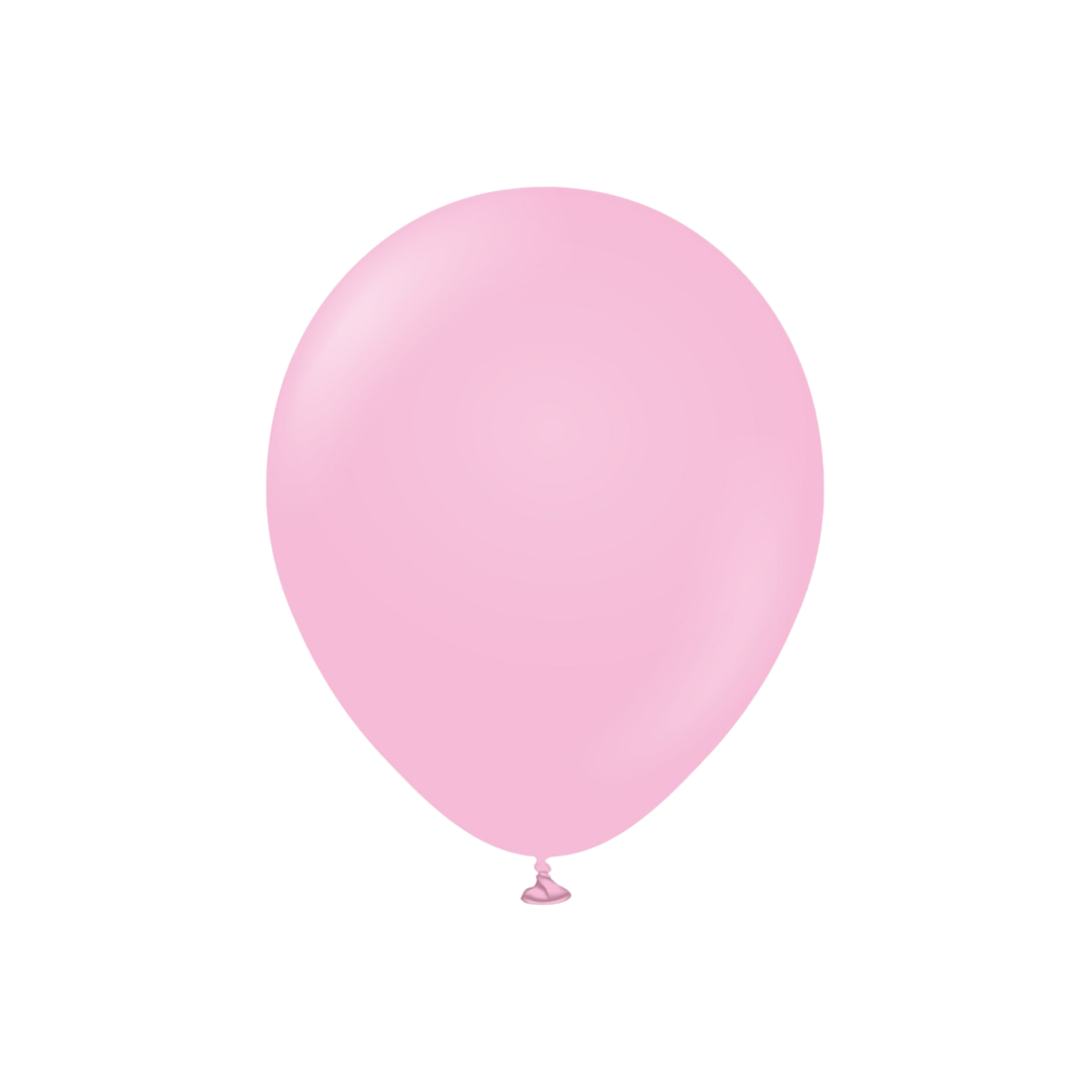 Rosa latexballonger 25-pack i färgen candy pink, 30 cm. Passar till kalas och fest.