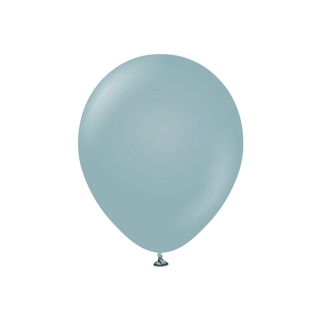 25 latexballonger i färgen Storm, 30 cm. Passar till barnkalas, dop och fest.