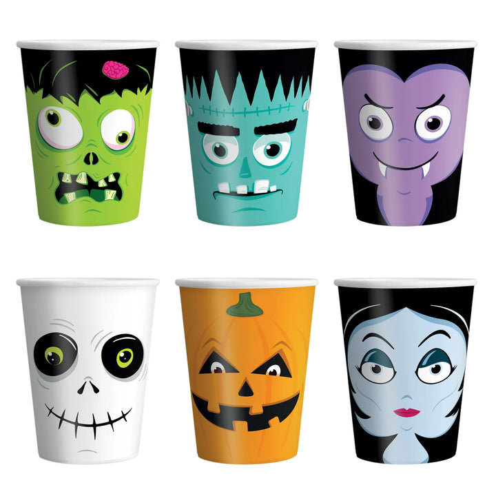 Halloween Monster Muggar , 6-pack