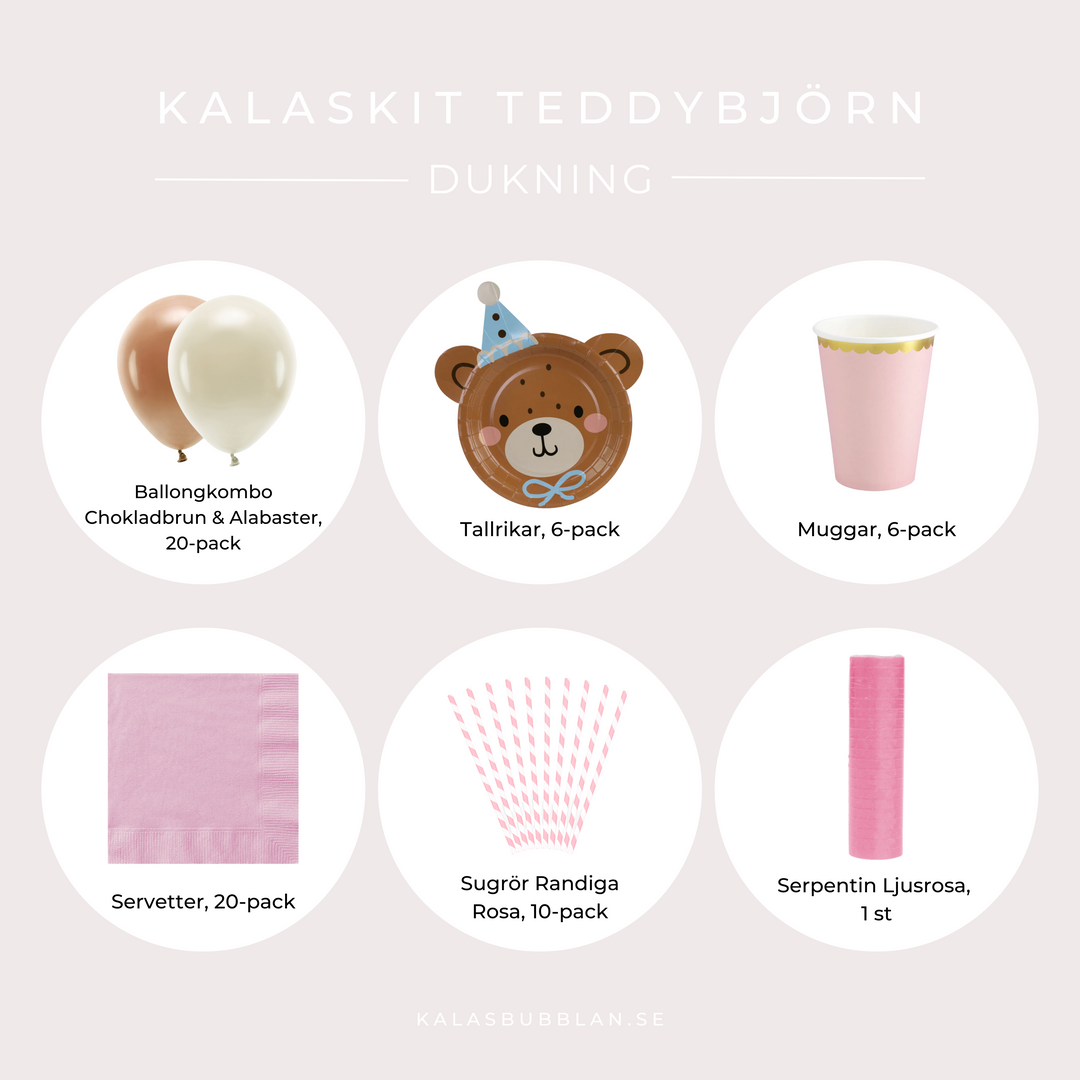 Teddybjörn Rosa, Kalaskit Dukning